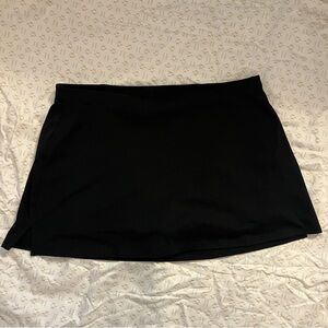 Fabletics Black PureLuxe Mini Skirt (Skort)